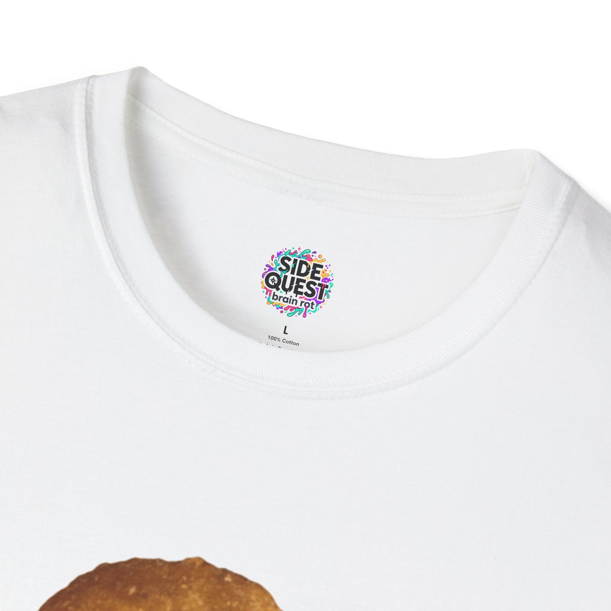 Smirking Nugget Face Graphic Tee