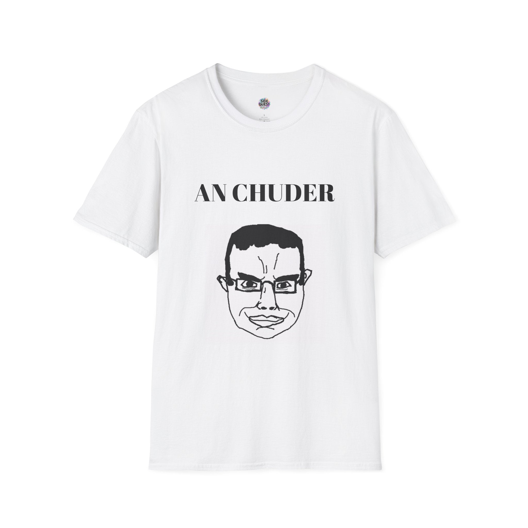 An Chuder Face Tee — Funny Portrait Graphic T-Shirt