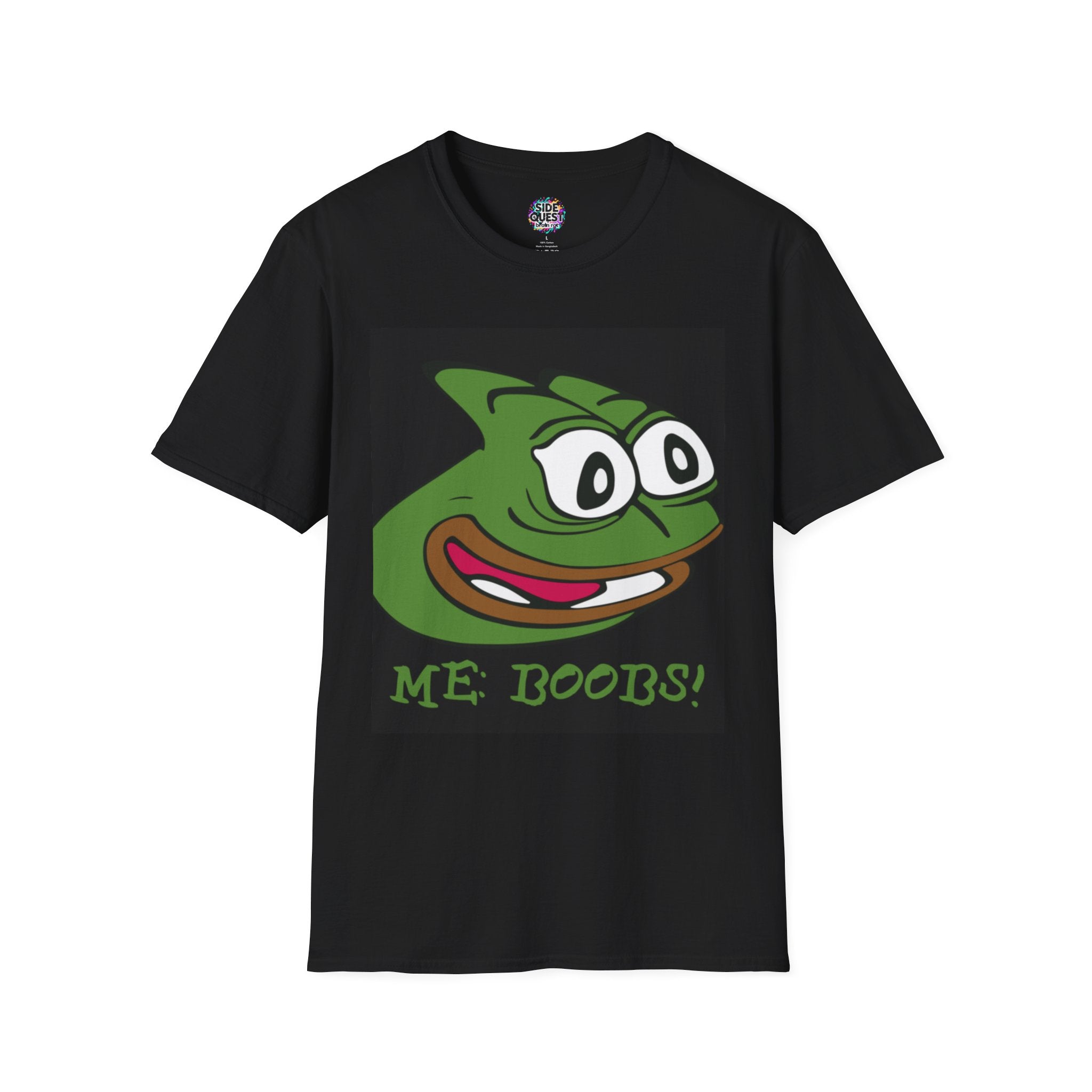 Pepe Meme Tee 'Me Boobs!'